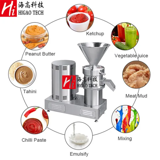 Tomato Paste Grinder Making Machine Colloid Mill