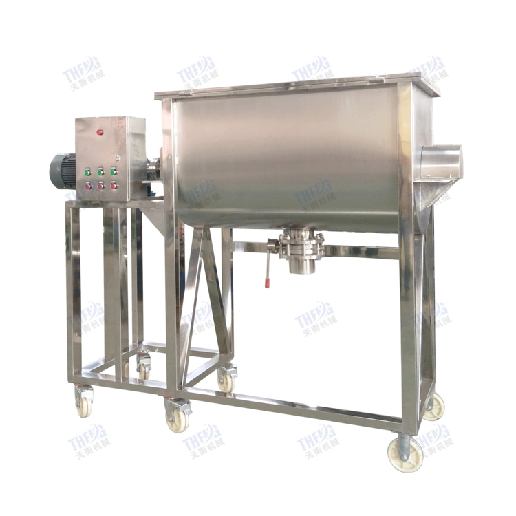 Industrial Powder Mixer Horizontal Ribbon Mixer Mixer Electric 200kg