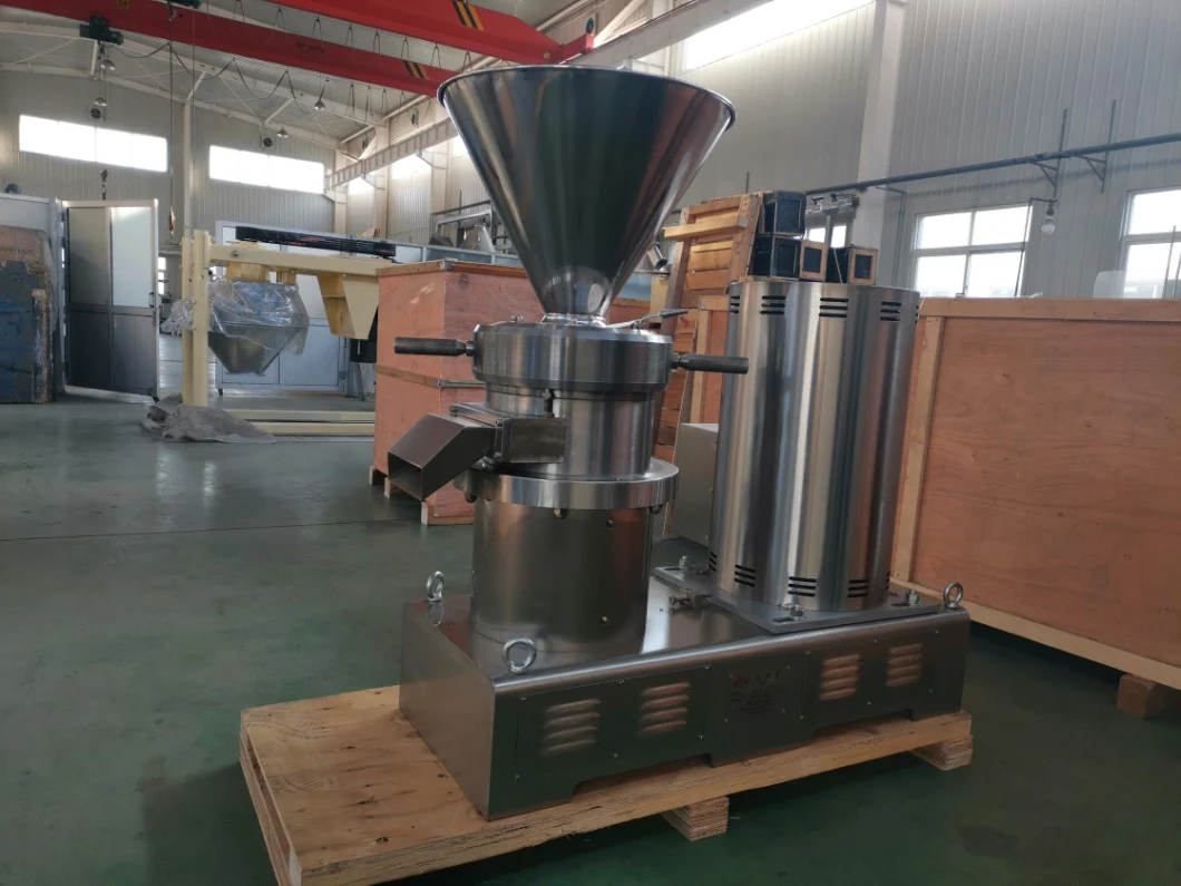 Automatic Rose Jam Grinder Penut Butter Pistachio Production Bean Paste Making Date Grinding Machine